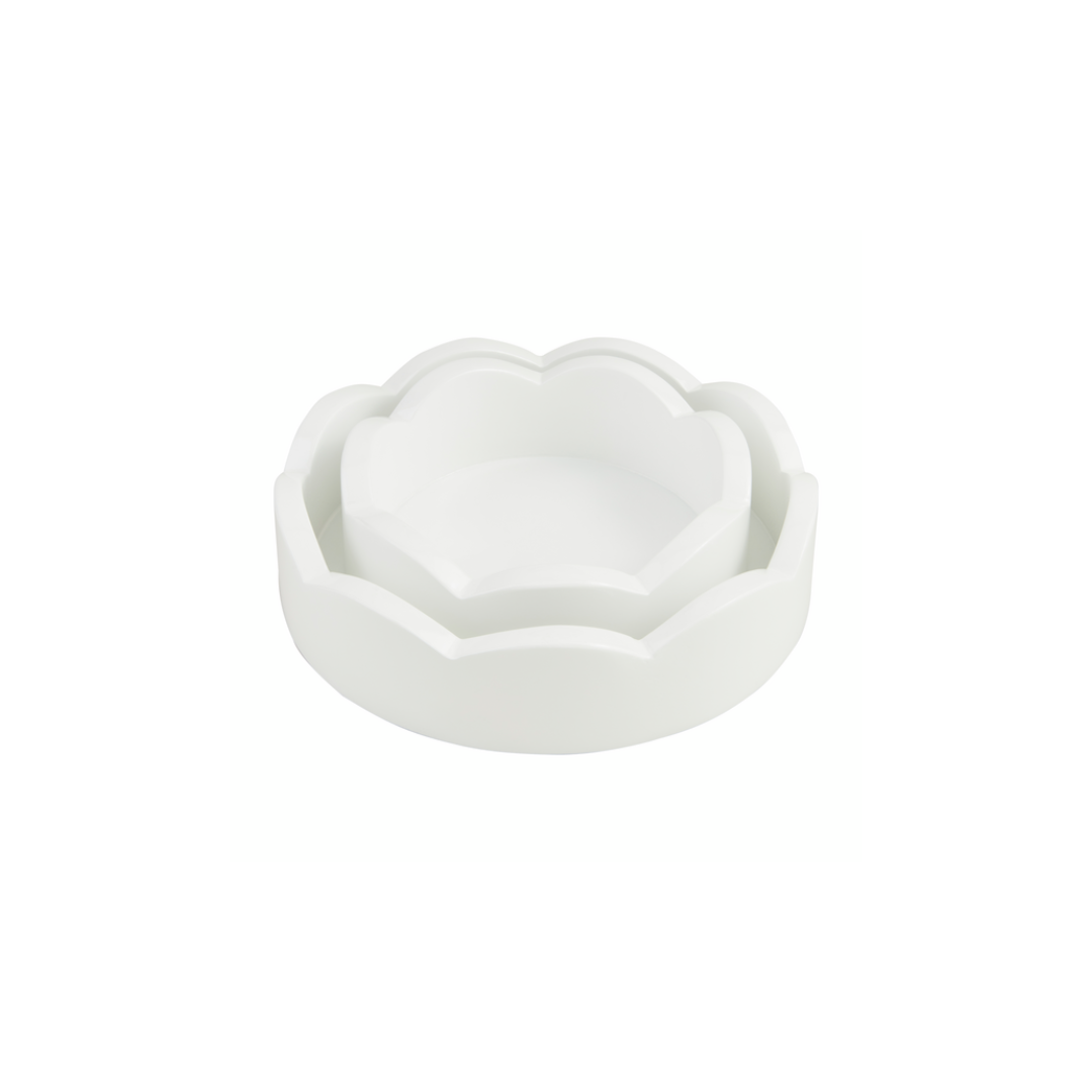 Vine + Branch Florist Scalloped Tray